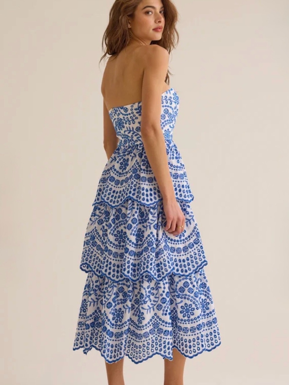 Altar’d State Strapless Dress Updated!! - Picture 13 of 15